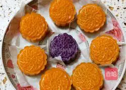 Illustration of how to make steamed moon cakes 12