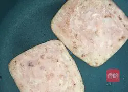 Illustration of homemade breakfast toast sandwich 2