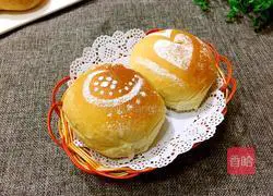 Illustration of how to make mung bean bread 19