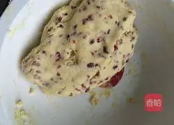 Illustration of how to make cranberry biscuits 5