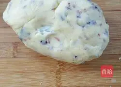 Illustration of how to make cranberry cookies 4