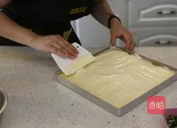 Illustration of how to make meat floss salad rolls 12