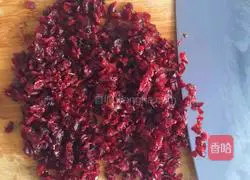 Illustration of how to make cranberry cookies 2