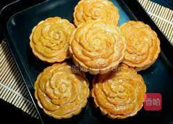 Mooncakes with rose fillings Practice illustration 10