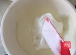 Illustration of how to make yogurt-melted bean biscuits 5