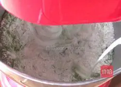 Illustration of how to make matcha toast bread 2 