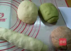 Illustration of how to make four-color toast 6