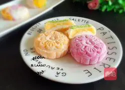 Snow Skin Mooncake Recipe Illustration 13