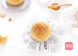 Illustration of how to make pineapple buns 24
