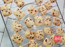 Illustration of how to make cranberry cookies 11