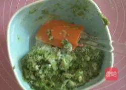 Illustration of how to make low-fat matcha biscuits 2