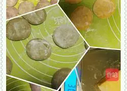 Snow Skin Mooncake (Purple Sweet Potato, Pumpkin Matcha) Recipe Illustration 7