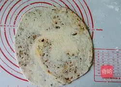 Illustration of making sauce-flavored pancake 17