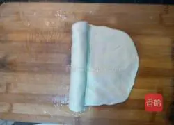  Illustration of how to make pork cakes (fresh meat mooncakes) 6