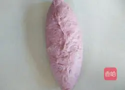 Illustration of how to make purple sweet potato and mochi European buns 9