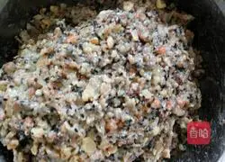 Illustration of how to make Wuren mooncakes 1