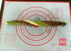 Illustration of how to make camouflage cookies 15