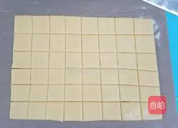 Milk-flavored square biscuits recipe 13