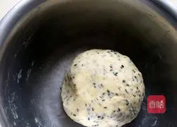 How to make black sesame salty biscuits Illustration 5