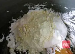 Illustration of how to make nougat biscuits 4