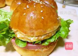 Illustration of making homemade hamburger buns 14