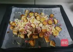 Cheese and ham toast bowl recipe 6