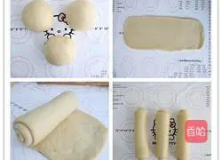 Illustration of how to make disposable fermented hand-shredded toast 2