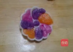 Colorful Snow Skin Mooncake Recipe Illustration 8