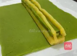 Illustration of how to make matcha bunny cookies 13