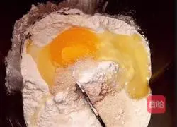 Illustration of how to make black sesame buns 2