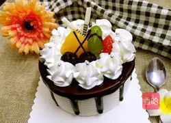 Chocolate Birthday Cake Recipe Illustration 9