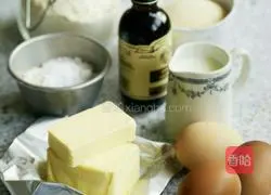 Illustration of how to make toast pudding 2