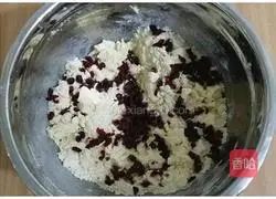 Illustration of how to make cranberry cookies 4