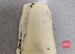 Illustration of how to make marble toast with bean paste 17