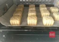 Cranberry Coconut Mooncake Illustration of how to do it 8