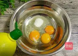 Illustration of how to make egg biscuits 2