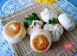 Illustration of how to make fried buns 12