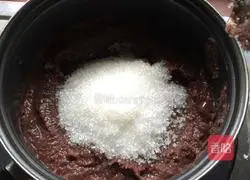 Illustration of how to make red bean paste filling for moon cakes 2