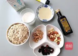 Oatmeal nut biscuits recipe 1