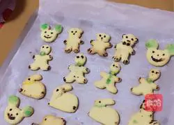 Illustration of how to make cartoon cookies 14