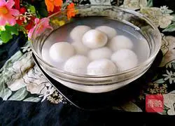 Chocolate glutinous rice balls recipe 9