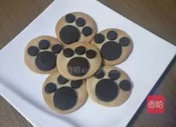 Illustration of how to make cat claw biscuits 17