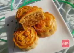 Illustration of how to make Wuren mooncakes (16 pieces, 50g each) 15