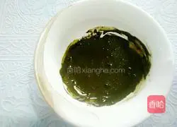 Illustration of how to make two-color toast 5