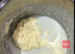 Whip cream with oil and water separated Illustration of how to make cookies 1