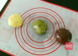 Illustration of how to make camouflage cookies 12