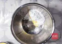 Illustration of how to make peanut milk biscuits 2