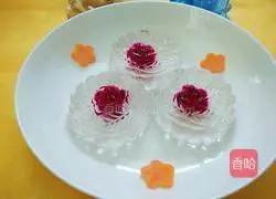 Illustration of how to make jelly mooncakes 10