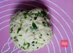 Illustration of how to make chive biscuits 8