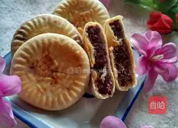 Illustration of how to make bean paste mooncakes 7